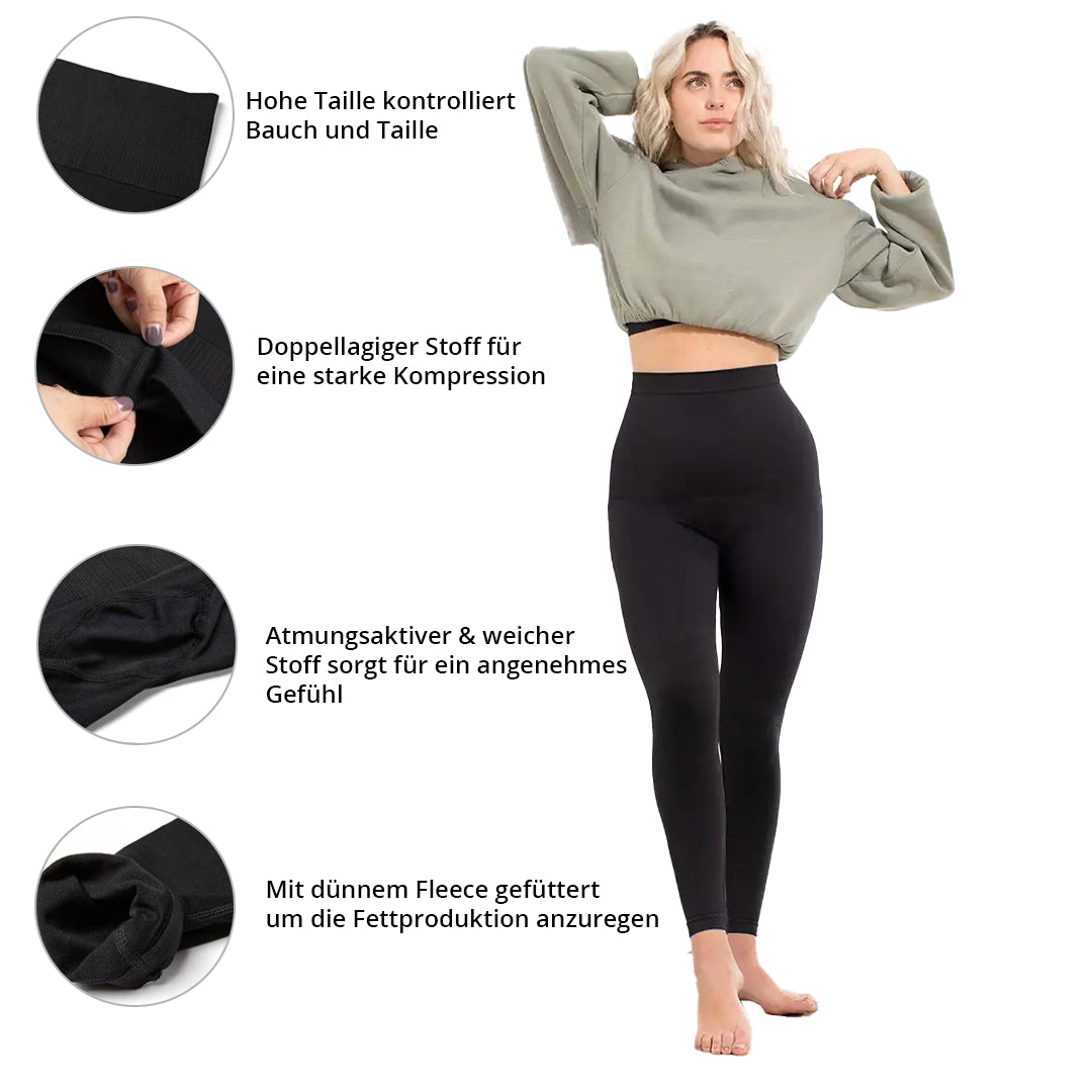 ACTIVE Kompressionsleggings mit hoher Taille