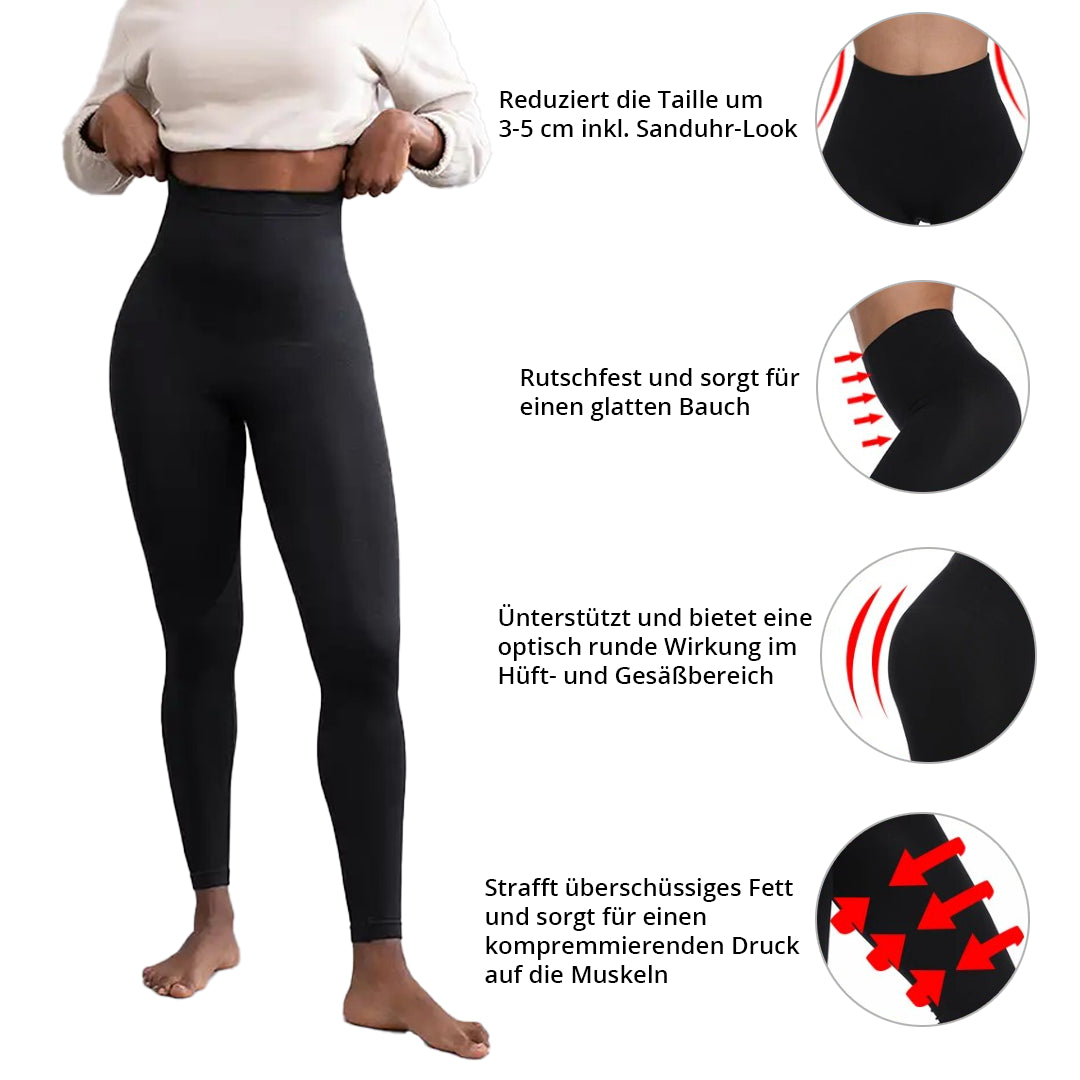 ACTIVE Kompressionsleggings mit hoher Taille